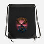 Rage Of The Optic Blast-None-Drawstring-Bag-glitchygorilla