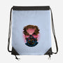 Rage Of The Optic Blast-None-Drawstring-Bag-glitchygorilla