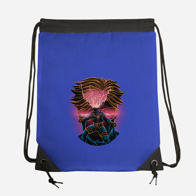 Rage Of The Optic Blast-None-Drawstring-Bag-glitchygorilla