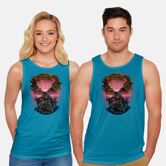 Rage Of The Optic Blast-Unisex-Basic-Tank-glitchygorilla