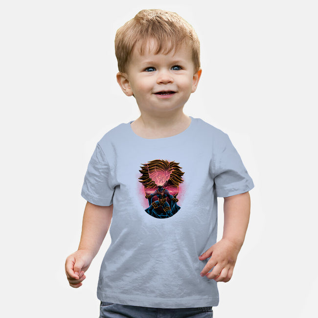 Rage Of The Optic Blast-Baby-Basic-Tee-glitchygorilla