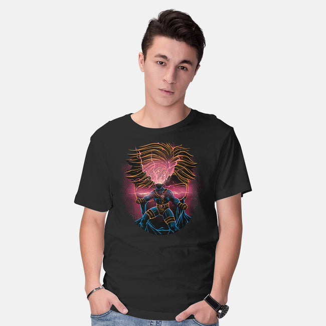 Rage Of The Optic Blast-Mens-Basic-Tee-glitchygorilla