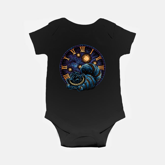 A Night In Wonderland-Baby-Basic-Onesie-glitchygorilla