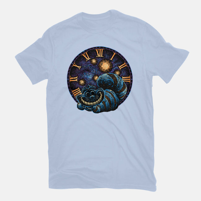 A Night In Wonderland-Unisex-Basic-Tee-glitchygorilla