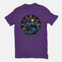 A Night In Wonderland-Womens-Fitted-Tee-glitchygorilla