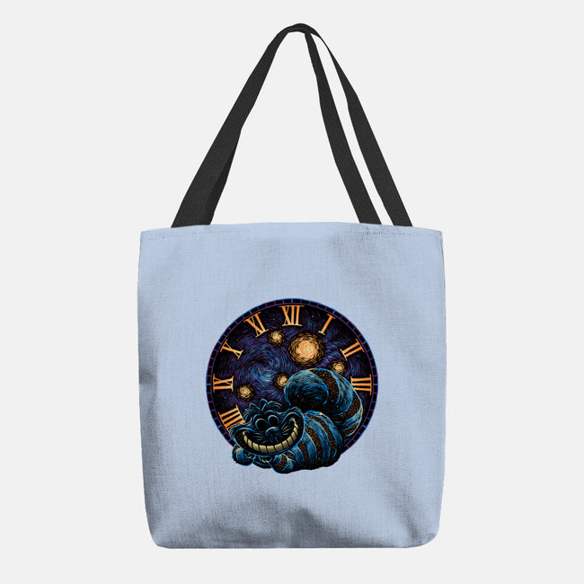 A Night In Wonderland-None-Basic Tote-Bag-glitchygorilla
