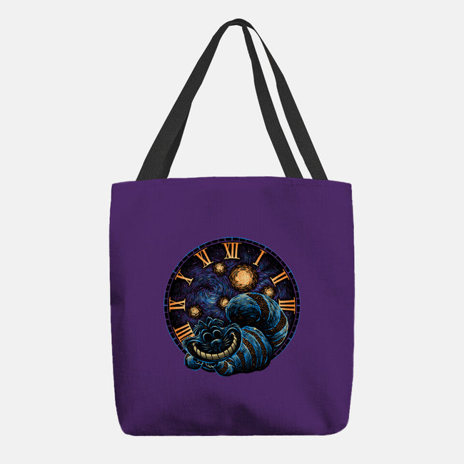 A Night In Wonderland-None-Basic Tote-Bag-glitchygorilla