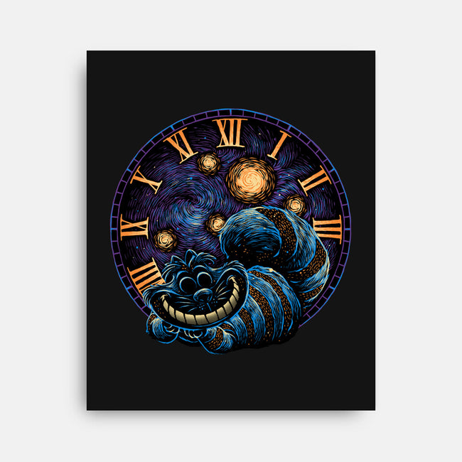 A Night In Wonderland-None-Stretched-Canvas-glitchygorilla