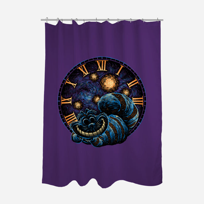 A Night In Wonderland-None-Polyester-Shower Curtain-glitchygorilla