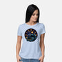 A Night In Wonderland-Womens-Basic-Tee-glitchygorilla