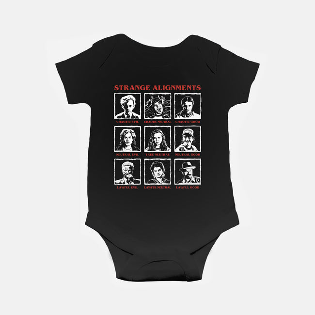 Strange Alignments-Baby-Basic-Onesie-NMdesign