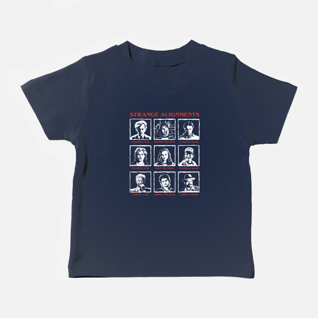 Strange Alignments-Baby-Basic-Tee-NMdesign