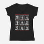 Strange Alignments-Womens-V-Neck-Tee-NMdesign