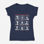 Strange Alignments-Womens-V-Neck-Tee-NMdesign