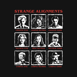 Strange Alignments