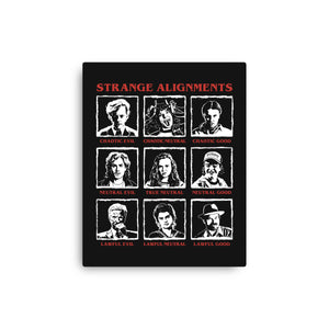Strange Alignments