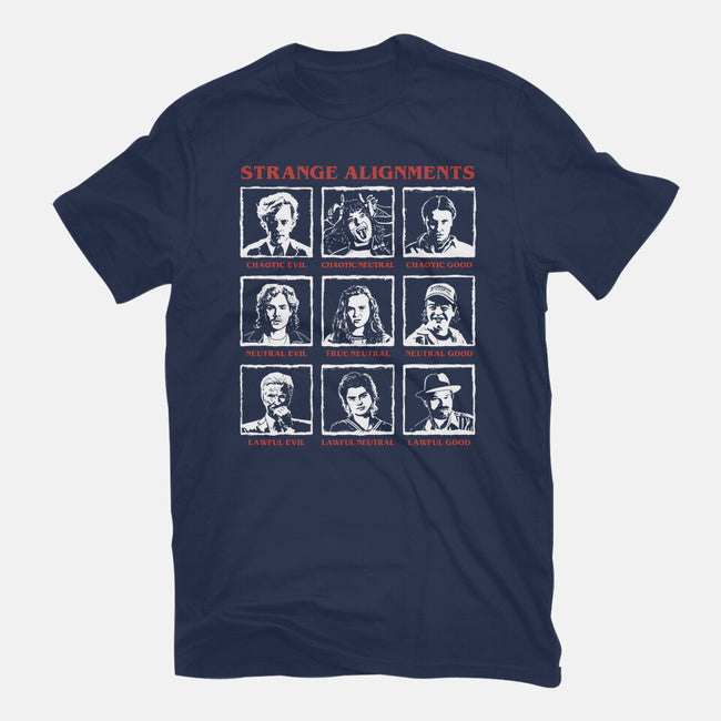Strange Alignments-Womens-Fitted-Tee-NMdesign