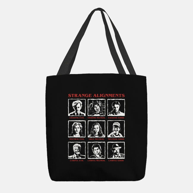 Strange Alignments-None-Basic Tote-Bag-NMdesign