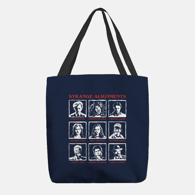 Strange Alignments-None-Basic Tote-Bag-NMdesign