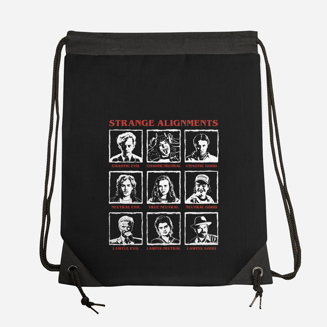 Strange Alignments-None-Drawstring-Bag-NMdesign