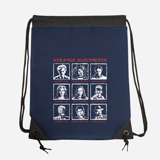 Strange Alignments-None-Drawstring-Bag-NMdesign