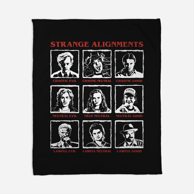 Strange Alignments-None-Fleece-Blanket-NMdesign
