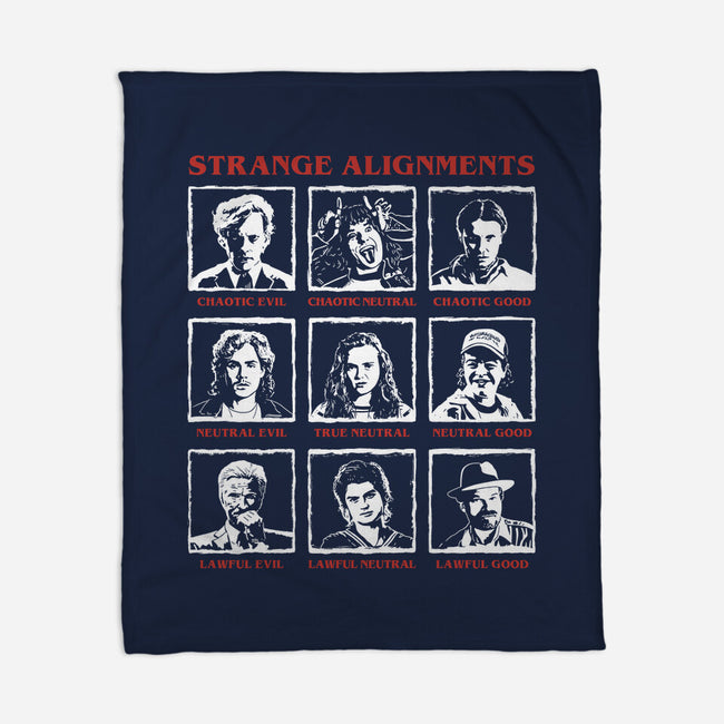 Strange Alignments-None-Fleece-Blanket-NMdesign