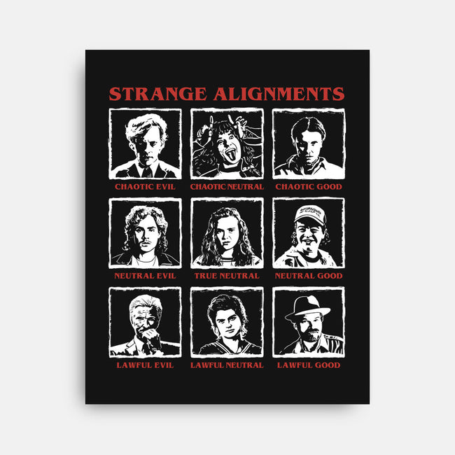 Strange Alignments-None-Stretched-Canvas-NMdesign