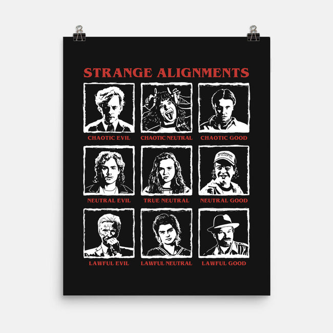 Strange Alignments-None-Matte-Poster-NMdesign
