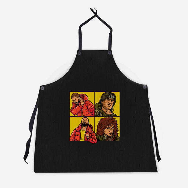 Bad Ass Done Right-Unisex-Kitchen-Apron-AndreusD
