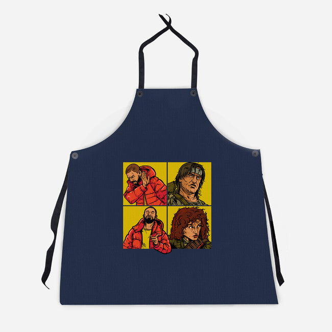 Bad Ass Done Right-Unisex-Kitchen-Apron-AndreusD