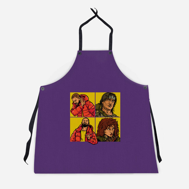 Bad Ass Done Right-Unisex-Kitchen-Apron-AndreusD