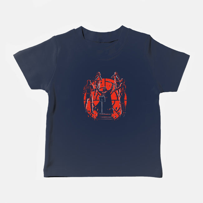 The Dark Side Symphony-Baby-Basic-Tee-zascanauta
