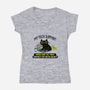 My Tech Support-Womens-V-Neck-Tee-fanfabio