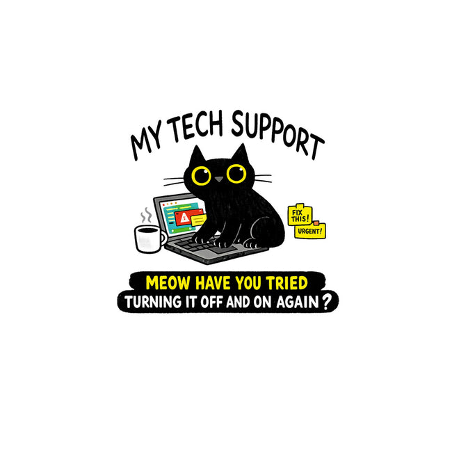 My Tech Support-Youth-Basic-Tee-fanfabio