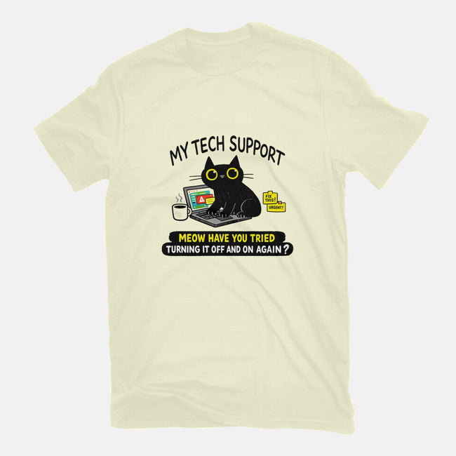 My Tech Support-Mens-Basic-Tee-fanfabio