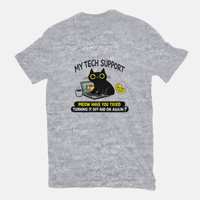 My Tech Support-Mens-Basic-Tee-fanfabio