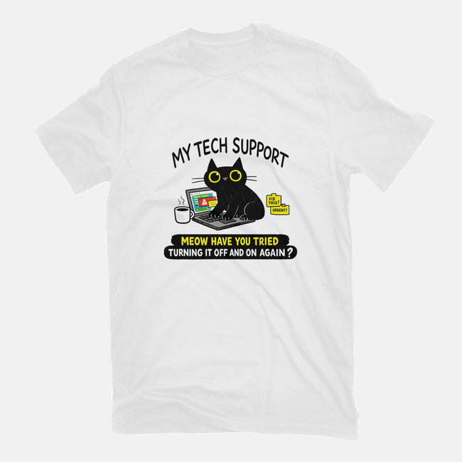 My Tech Support-Mens-Basic-Tee-fanfabio
