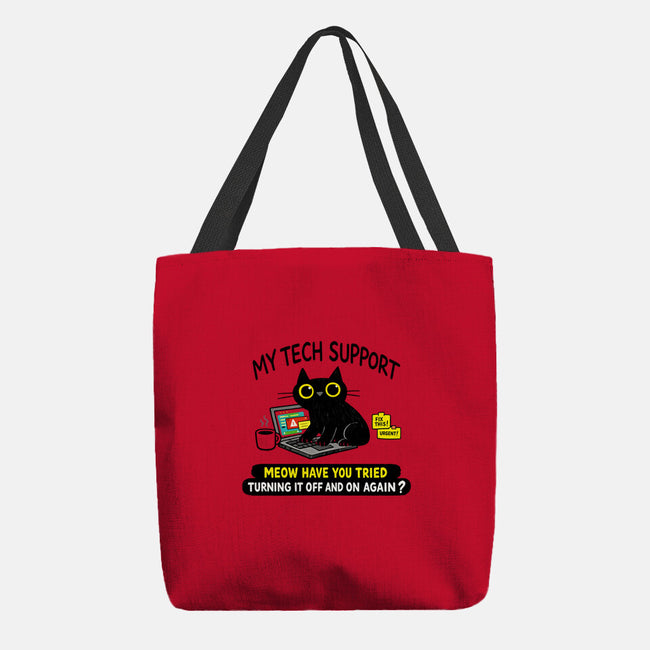 My Tech Support-None-Basic Tote-Bag-fanfabio