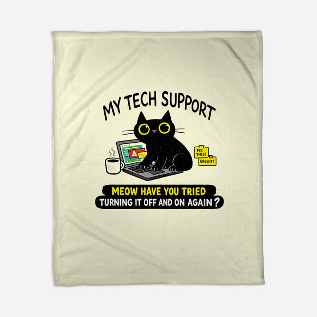 My Tech Support-None-Fleece-Blanket-fanfabio