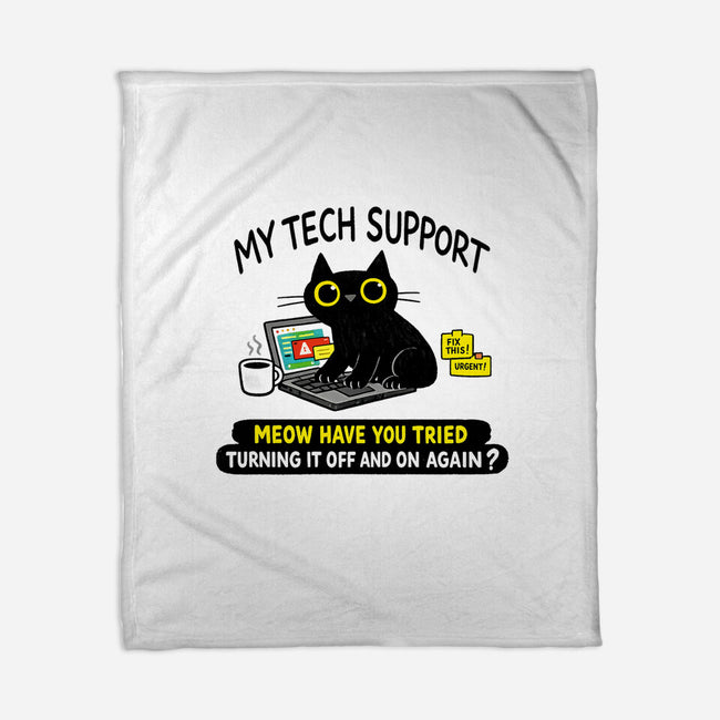 My Tech Support-None-Fleece-Blanket-fanfabio