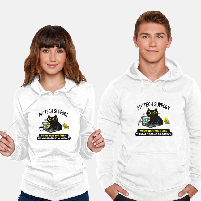 My Tech Support-Unisex-Pullover-Sweatshirt-fanfabio