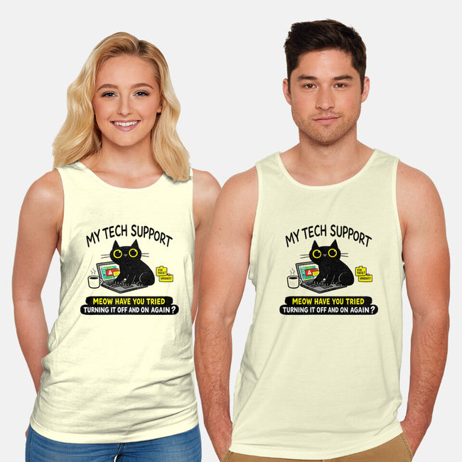 My Tech Support-Unisex-Basic-Tank-fanfabio