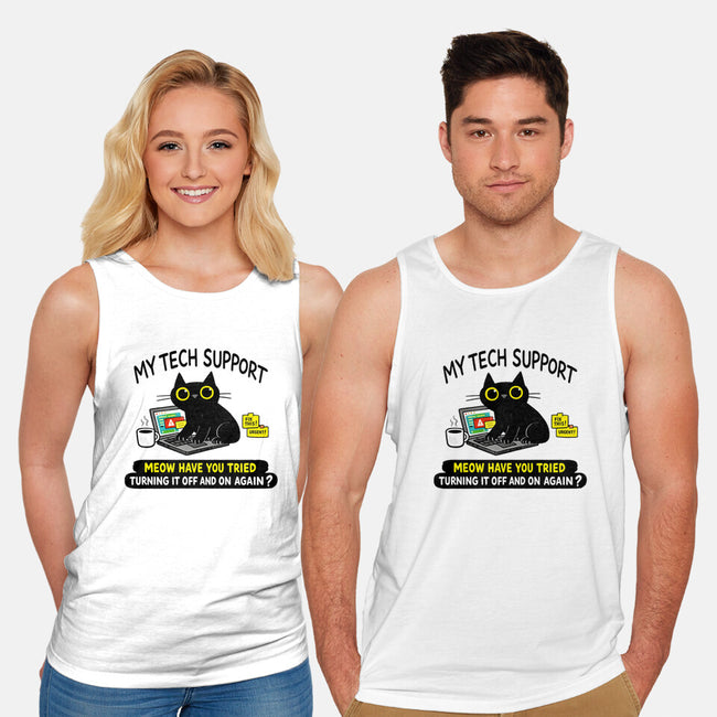 My Tech Support-Unisex-Basic-Tank-fanfabio