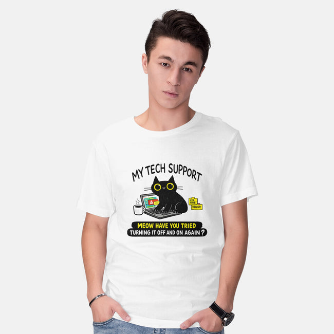 My Tech Support-Mens-Basic-Tee-fanfabio
