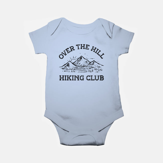 Over The Hill Hiking Club-Baby-Basic-Onesie-kg07