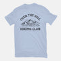 Over The Hill Hiking Club-Womens-Fitted-Tee-kg07