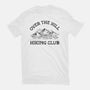 Over The Hill Hiking Club-Womens-Fitted-Tee-kg07