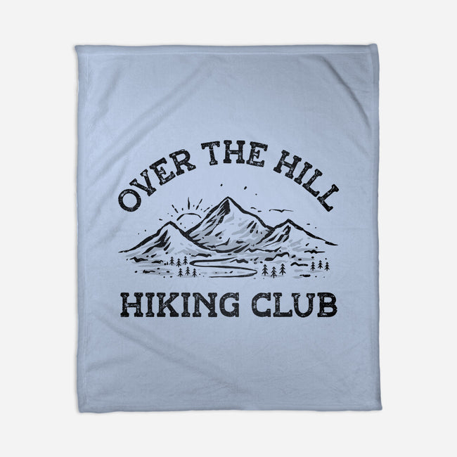Over The Hill Hiking Club-None-Fleece-Blanket-kg07