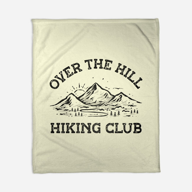Over The Hill Hiking Club-None-Fleece-Blanket-kg07